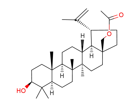 Molecular Structure of 27686-35-7 (28-acetoxybetulin)