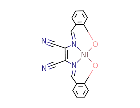 ビス(2-ヒドロキシベンジリデンアミノ)マレオニトリルの1:1型ニッケル(II)錯塩