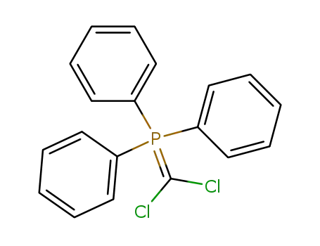Molecular Structure of 6779-08-4 (Dichloromethylenetriphenylphosphorane)