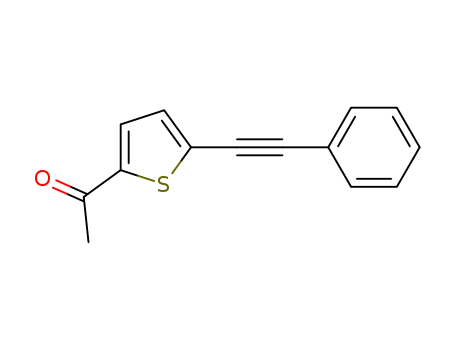 1-[5-(2-phenyleth-1-ynyl)-2-thienyl]ethan-1-one