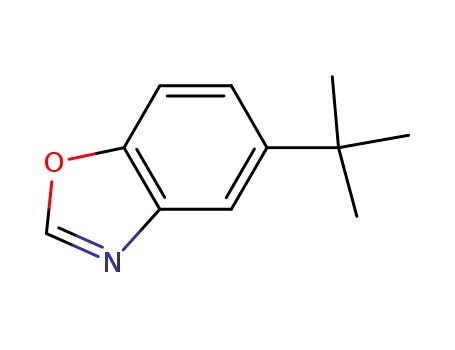 Molecular Structure of 908011-92-7 (5-TERT-BUTYL-BENZOXAZOLE)