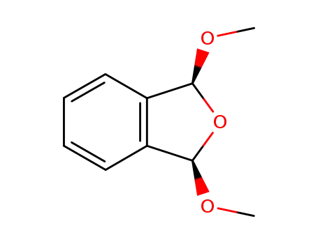 Molecular Structure of 22882-30-0 (cis-1,3-dihydro-1,3-dimethoxyisobenzofuran)