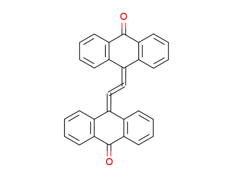 9(10H)-Anthracenone,10,10'-(1,2-ethenediylidene)bis-