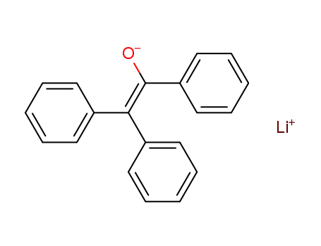 Molecular Structure of 27557-78-4 (1,2,2-triphenyl-ethanone; lithium enolate)