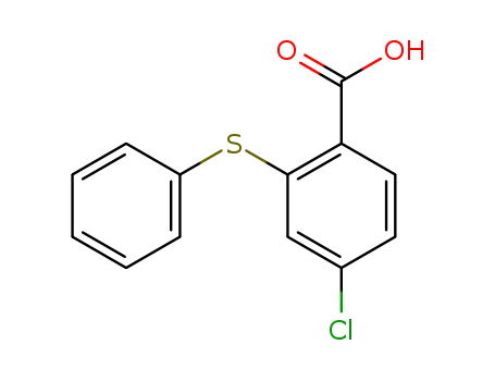 Benzoic acid, 4-chloro-2-(phenylthio)-