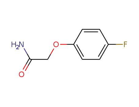 Molecular Structure of 332-50-3 (2-(4-fluorophenoxy)acetamide)