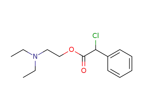 Chlor-phenyl-essigsaeure-(2-diethylamino-ethylester)