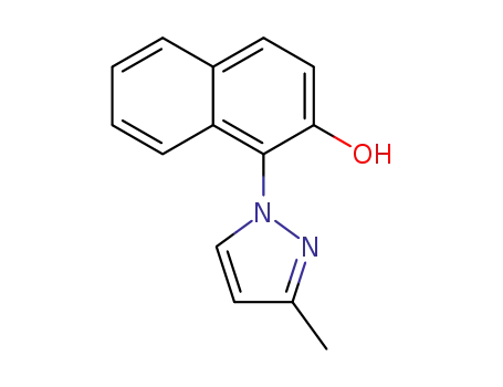 3-methyl-1-(2-hydroxy-1-naphthyl)-1H-pyrazole
