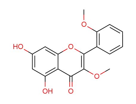 5,7-dihydroxy-3-methoxy-2-(2-methoxy-phenyl)-chromen-4-one