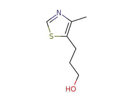 Molecular Structure of 6469-35-8 (4-methylthiazole-5-propanol)