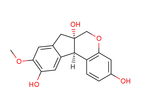 Molecular Structure of 111254-30-9 (3￠-O-Methylbrazilin)