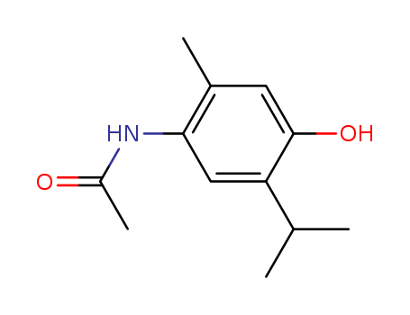 Acetamide, N-[4-hydroxy-2-methyl-5-(1-methylethyl)phenyl]-