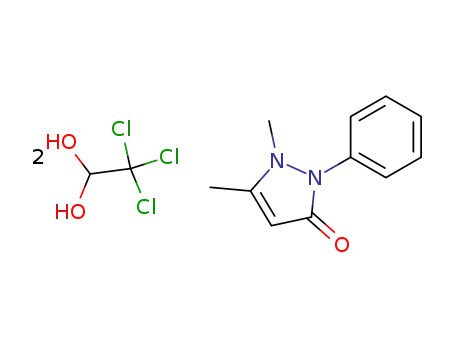Molecular Structure of 480-30-8 (DICHLORALPHENAZONE)