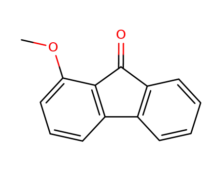Molecular Structure of 42523-15-9 (1-methoxy-9H-fluoren-9-one)