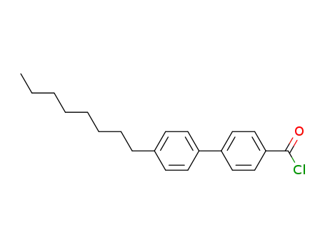 4'-n-octylbiphenyl-4-carboxylic acid chloride