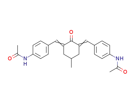 Acetamide, N,N'-[(5-methyl-2-oxo-1,3-cyclohexanediylidene)bis(methylidyne-4,1-phenylene)]bis-