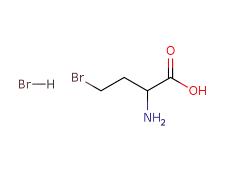 Molecular Structure of 76338-90-4 ((+/-)-2-AMINO-4-BROMOBUTANOIC ACID HBR)