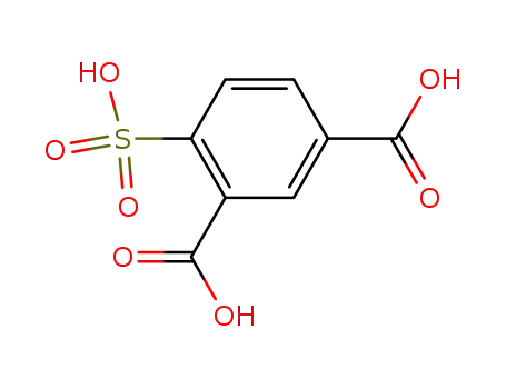Molecular Structure of 51084-31-2 (1,3-Benzenedicarboxylic acid, 4-sulfo-)