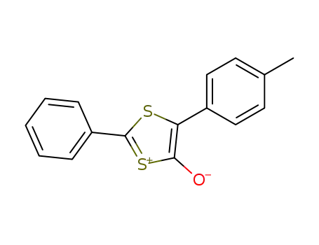 2-phenyl-5-p-tolyl-1,3-dithiolium-4-olate