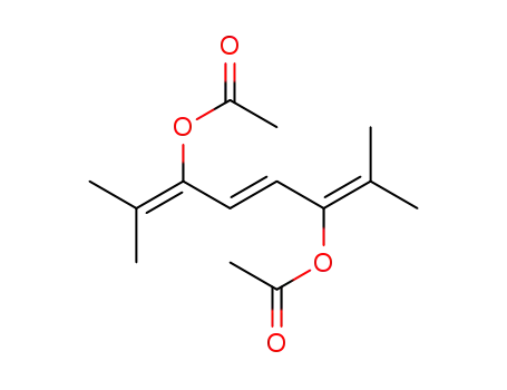 2,4,6-Octatriene-3,6-diol, 2,7-dimethyl-, diacetate, (E)-
