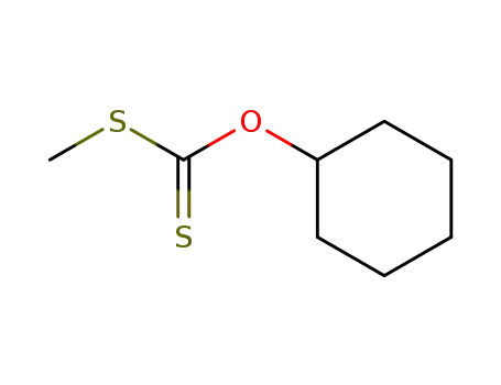 Molecular Structure of 41320-40-5 (<<(methylthio)thiocarbonyl>oxy>cyclohexane)