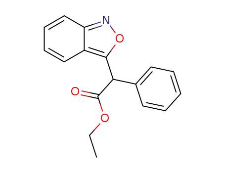 Molecular Structure of 106718-53-0 (3-<α-(ethoxycarbonyl)benzyl>-2,1-benzisoxazole)