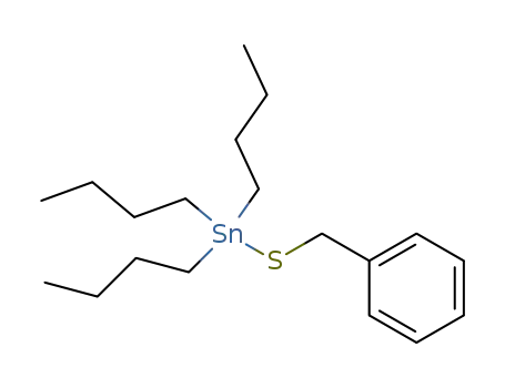 Molecular Structure of 23728-85-0 (Stannane, tributyl[(phenylmethyl)thio]-)