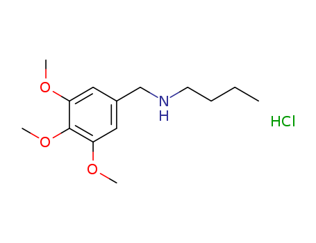 N-butyl-3,4,5-trimethoxybenzylamine hydrochloride