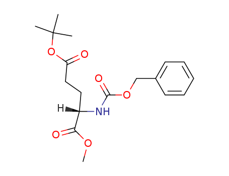 L-Glutamic acid, N-[(phenylmethoxy)carbonyl]-, 5-(1,1-dimethylethyl)1-methyl ester