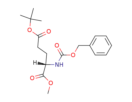 Molecular Structure of 56877-41-9 (Z-GLU(OTBU)-OME)