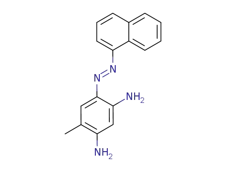 Molecular Structure of 6364-39-2 (4-methyl-6-(naphthylazo)benzene-1,3-diamine)