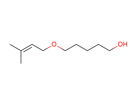 Molecular Structure of 350255-44-6 (1-Pentanol, 5-[(3-methyl-2-butenyl)oxy]-)