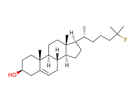 Cholest-5-en-3-ol,25-fluoro-, (3b)-