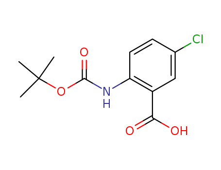 2-tert-Butoxycarbonylamino-5-chloro lbenzoic acid cas no. 253677-29-1 98%