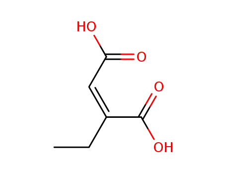 2-Butenedioic acid, 2-ethyl-, (Z)-