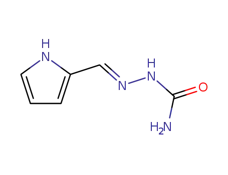 Molecular Structure of 120445-73-0 (pyrrole-2-carbaldehyde semicarbazone)
