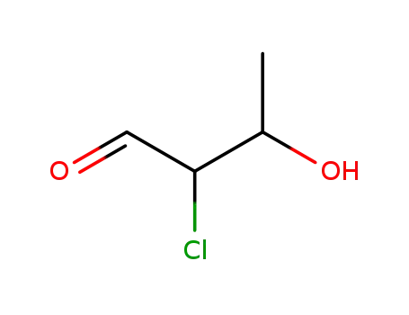 Molecular Structure of 69239-48-1 (Butanal, 2-chloro-3-hydroxy-)