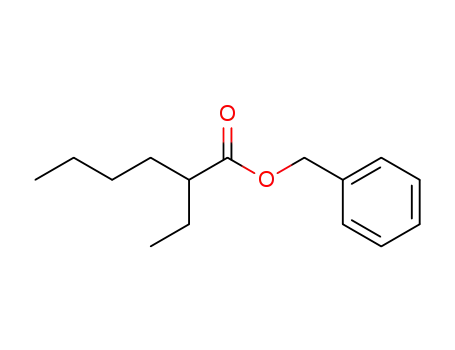Molecular Structure of 67874-83-3 (benzyl 2-ethylhexanoate)