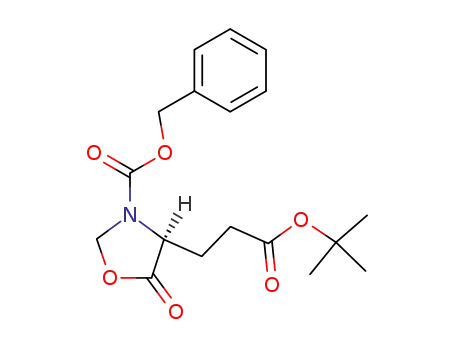 (4S)-3-(Benzyloxycarbonyl)-4beta-(3-oxo-3-tert-butoxypropyl)oxazolidine-5-one
