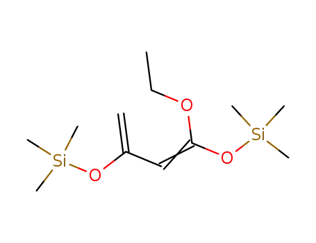 Molecular Structure of 89186-81-2 (1-ethoxy-1,3-bis[(trimethylsilyl)oxy]buta-1,3-diene)