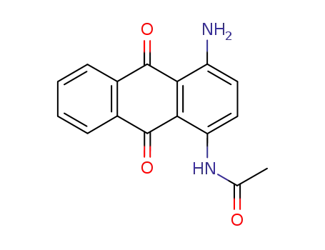 Molecular Structure of 6471-02-9 (N-(4-amino-9,10-dioxo-anthracen-1-yl)acetamide)