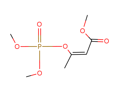 2-Butenoic acid,3-[(dimethoxyphosphinyl)oxy]-, methyl ester, (2Z)-