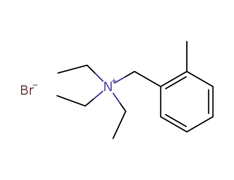 Molecular Structure of 85267-31-8 (Triethyl-(2-methyl-benzyl)-ammonium; bromide)