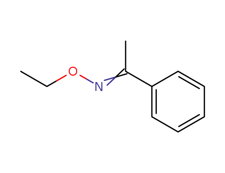 Molecular Structure of 104354-37-2 (Ethanone, 1-phenyl-, O-ethyloxime)