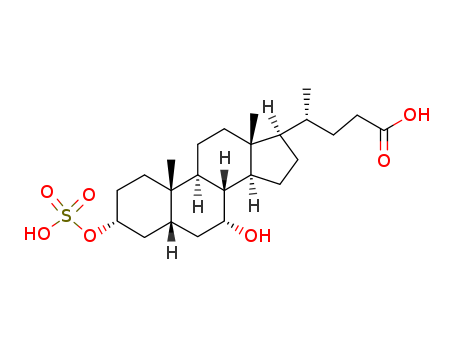 (3a,5b,7b)-7-hydroxy-3-(sulfooxy)-Cholan-24-oic acid