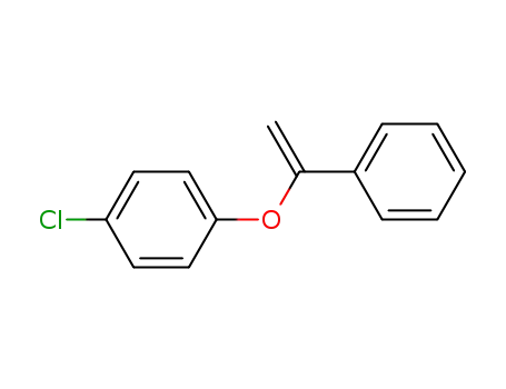 Molecular Structure of 138372-92-6 (Benzene, 1-chloro-4-[(1-phenylethenyl)oxy]-)