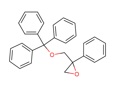 Molecular Structure of 136749-78-5 (Oxirane, 2-phenyl-2-[(triphenylmethoxy)methyl]-)