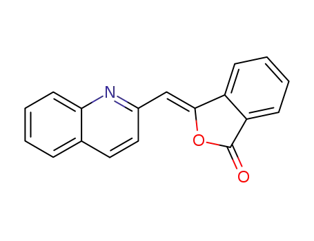 Molecular Structure of 6365-50-0 (3-(2-quinolylmethylene)phthalide)