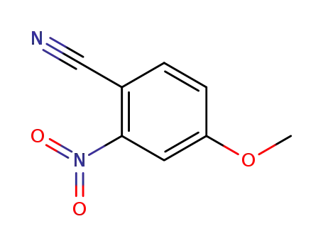 Molecular Structure of 38469-83-9 (4-METHOXY-2-NITROBENZONITRILE)