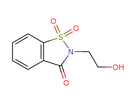 1,2-Benzisothiazol-3(2H)-one,2-(2-hydroxyethyl)-, 1,1-dioxide cas  6343-81-3